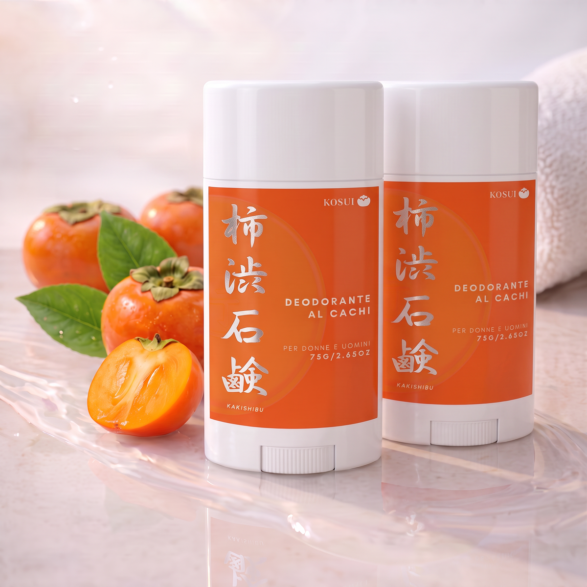 2 Deodoranti stick al cachi